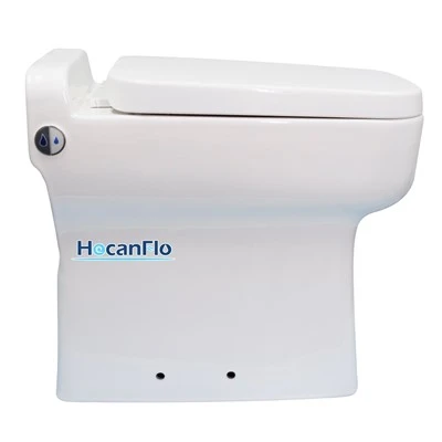 Keramisk væghængt toilet